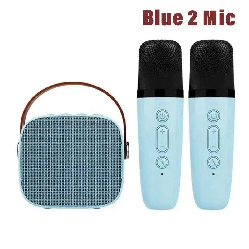  Wireless Dual Microphones Portable Karaoke Machine HomeKTV -  ToylandEU™