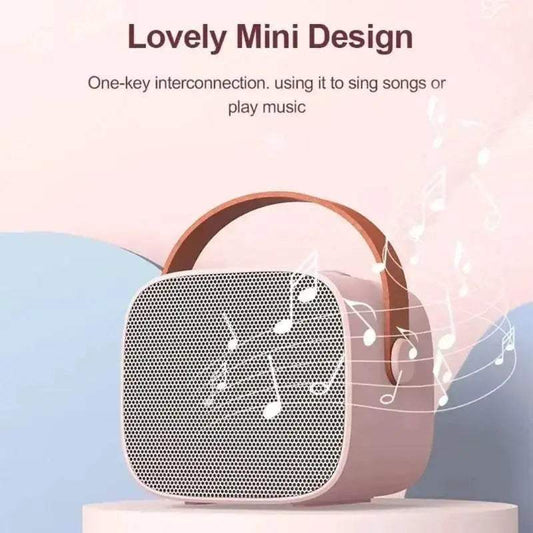  Wireless Dual Microphones Portable Karaoke Machine HomeKTV -  ToylandEU™