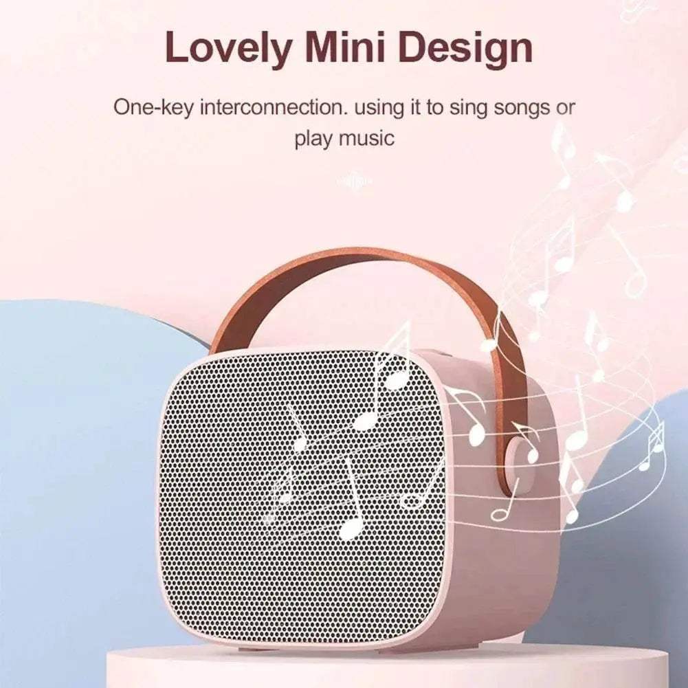  Wireless Dual Microphones Portable Karaoke Machine HomeKTV -  ToylandEU™