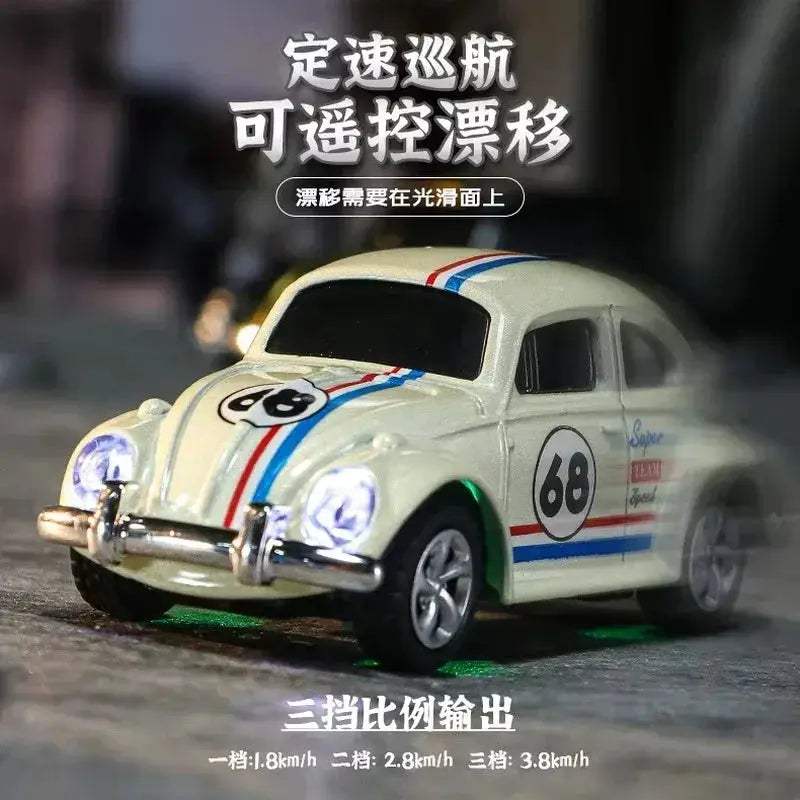 Wireless Mini Beetle Alloy Durable Remote Control Car - ToylandEU