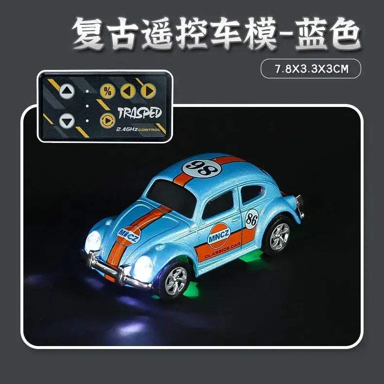 Wireless Mini Beetle Alloy Durable Remote Control Car - ToylandEU