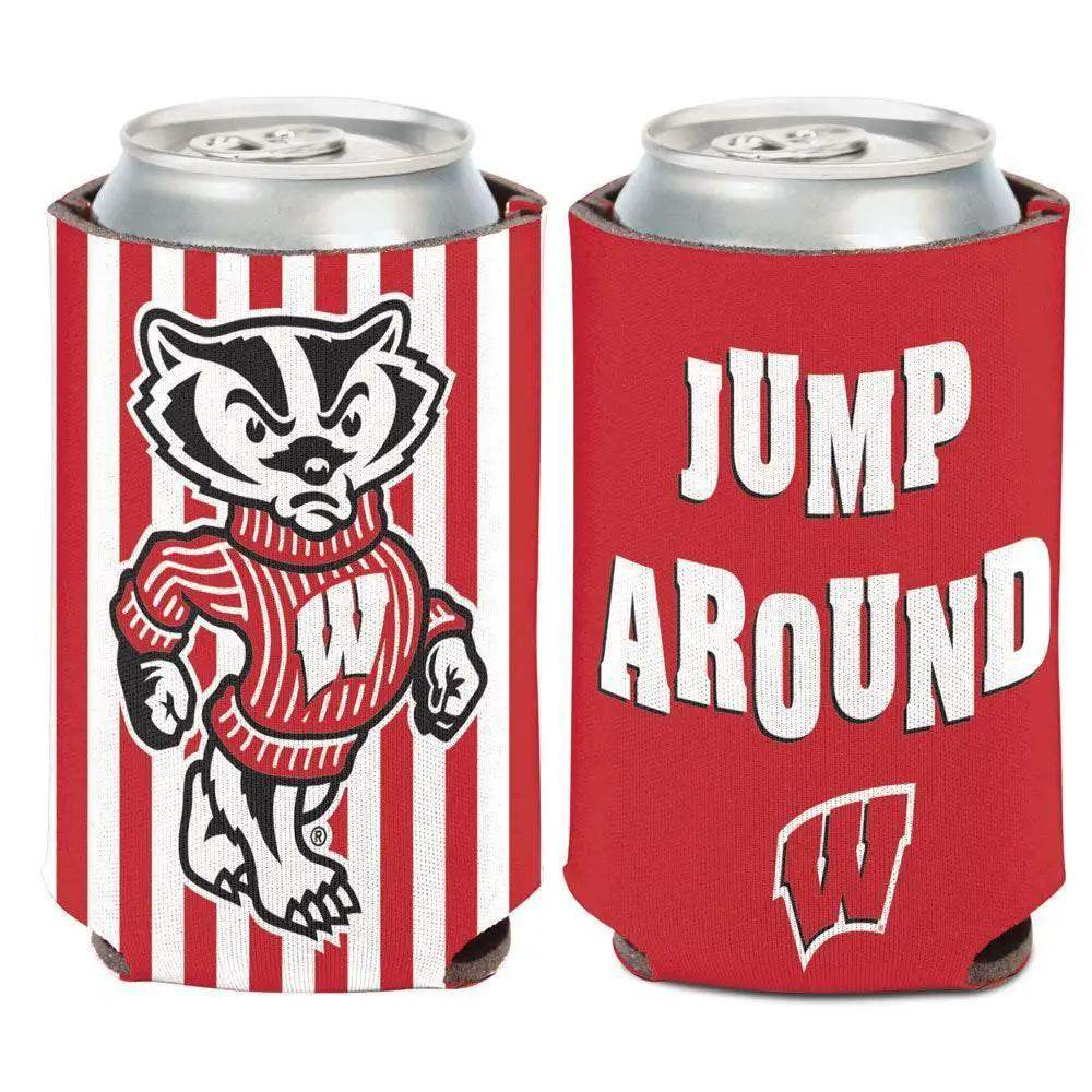  Wisconsin Badgers 12oz Can Cooler Slogan Design Imprinted -  ToylandEU™