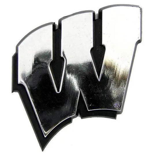 Wisconsin Badgers Auto Emblem - Silver -  ToylandEU™