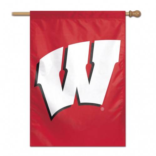 Wisconsin Badgers Banner 28x40 Vertical Alternate Design - ToylandEU
