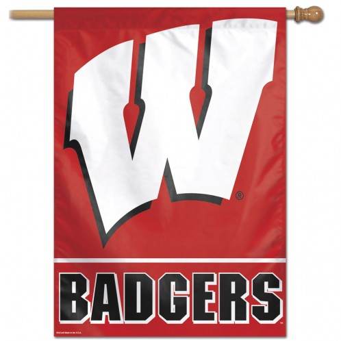 Wisconsin Badgers Banner 28x40 Vertical Second Alternate - ToylandEU