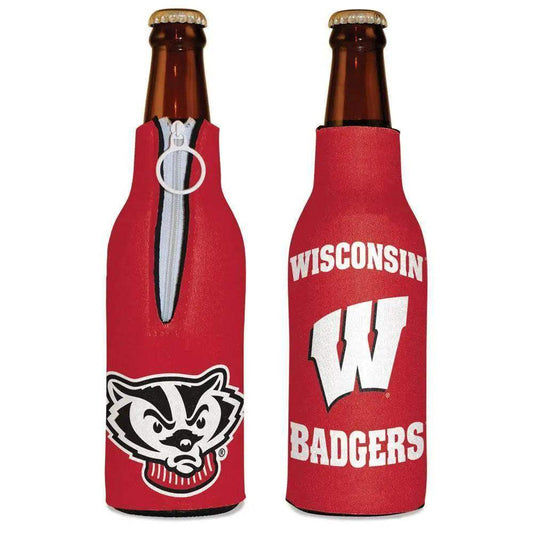  Wisconsin Badgers Bottle Cooler Officially Licensed Foam -  ToylandEU™