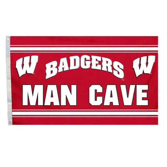  Wisconsin Badgers Flag 3x5 Banner for Man Cave Decor -  ToylandEU™
