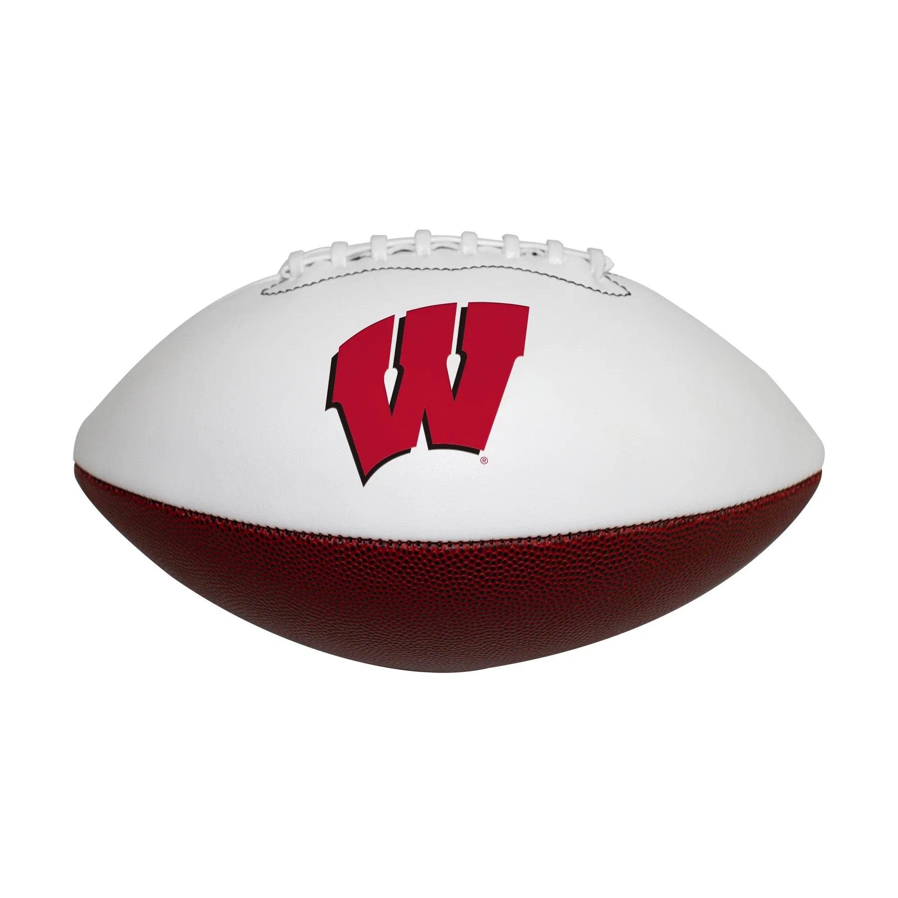 Wisconsin Badgers Full Size Autographable Football - ToylandEU