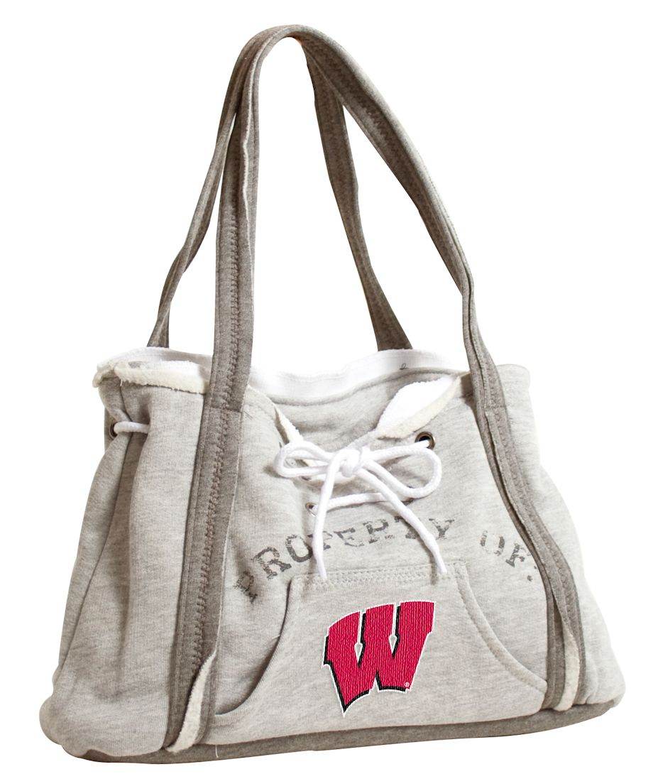 Wisconsin Badgers Hoodie Purse Special Order Collegiate Bag - ToylandEU