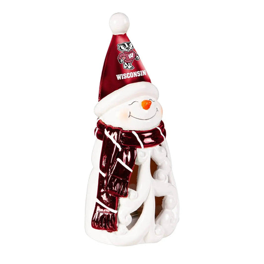  Wisconsin Badgers LED Snowman Statue 8 Inch Holiday Decor -  ToylandEU™