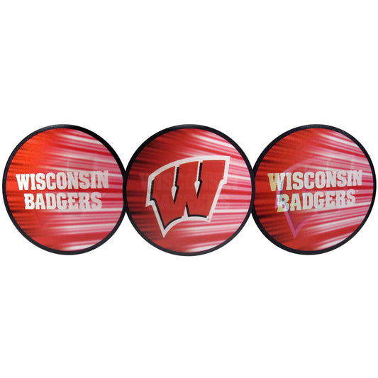 Wisconsin Badgers Lenticular Decal UV And Water Resistant - ToylandEU