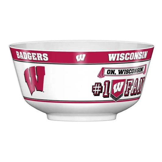 Wisconsin Badgers Party Bowl All Pro Melamine Serving Bowl -  ToylandEU™