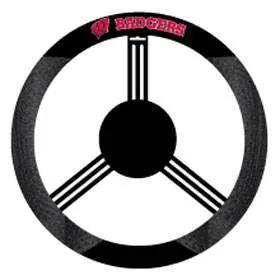  Wisconsin Badgers Steering Wheel Cover Mesh Style Universal -  ToylandEU™