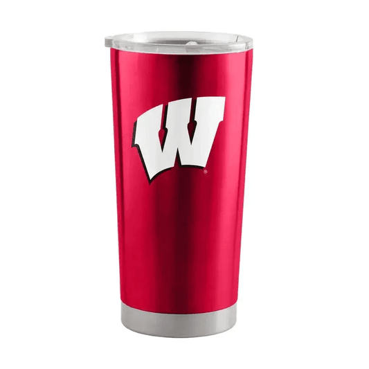  Wisconsin Badgers Travel Tumbler 20 Ounce Stainless Steel -  ToylandEU™