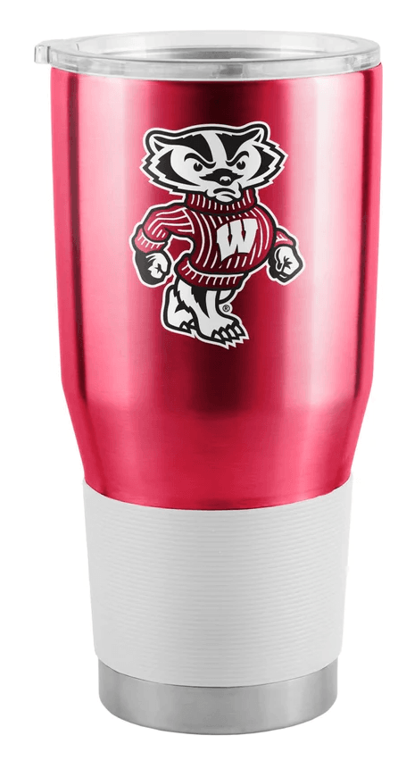 Wisconsin Badgers Travel Tumbler 30oz Stainless Steel - ToylandEU