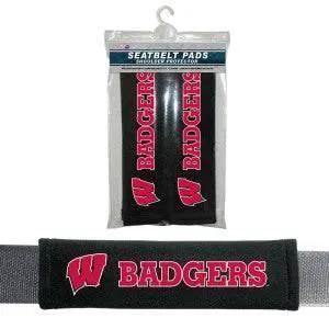  Wisconsin Badgers Velour Seat Belt Pads For Universal Fit -  ToylandEU™