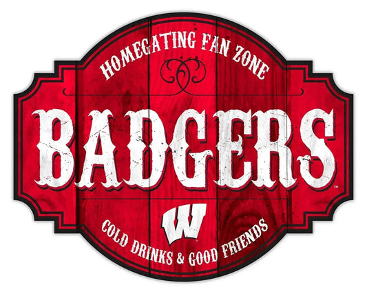 Wisconsin Badgers Wood Sign 12 Inch Homegating Tavern Decor -  ToylandEU™