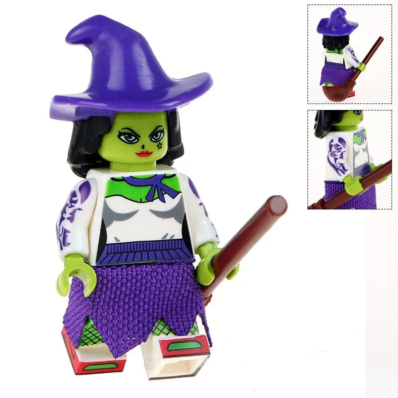 Custom Witch Figure ABS Plastic Collectible Figure For Display Durable Construction For Long Term Display - ToylandEU