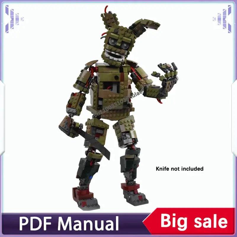  Withered Bonnie Springtrap Mimic Building Blocks Set -  ToylandEU™