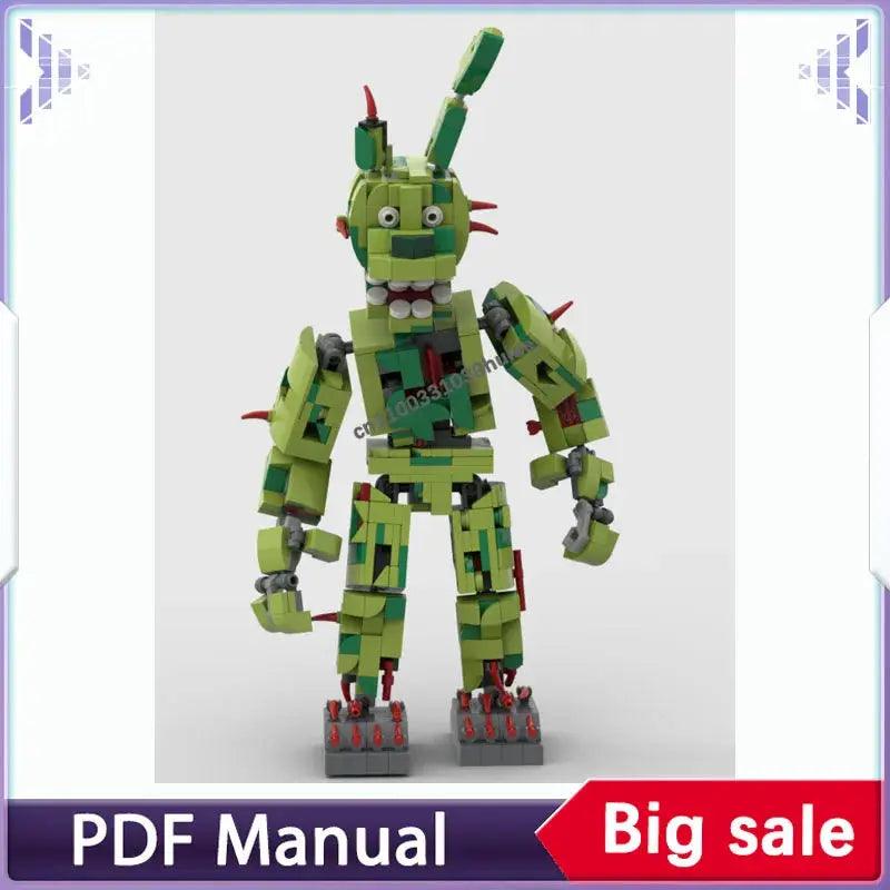  Withered Bonnie Springtrap Mimic Building Blocks Set -  ToylandEU™