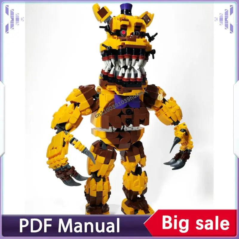 Withered Bonnie Springtrap Mimic Building Blocks Set -  ToylandEU™