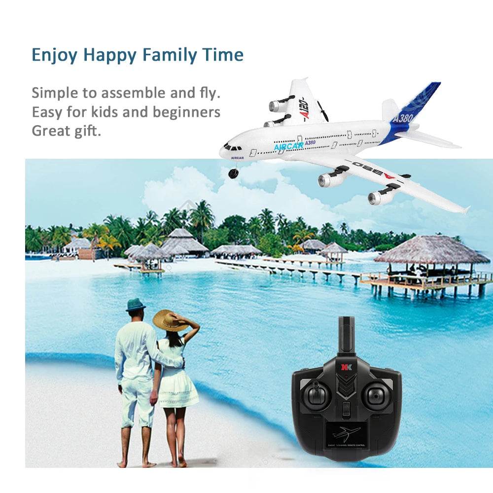 Wltoys XK A120 Aircar A380 Model Plane 3CH EPP RTF Airplane - ToylandEU