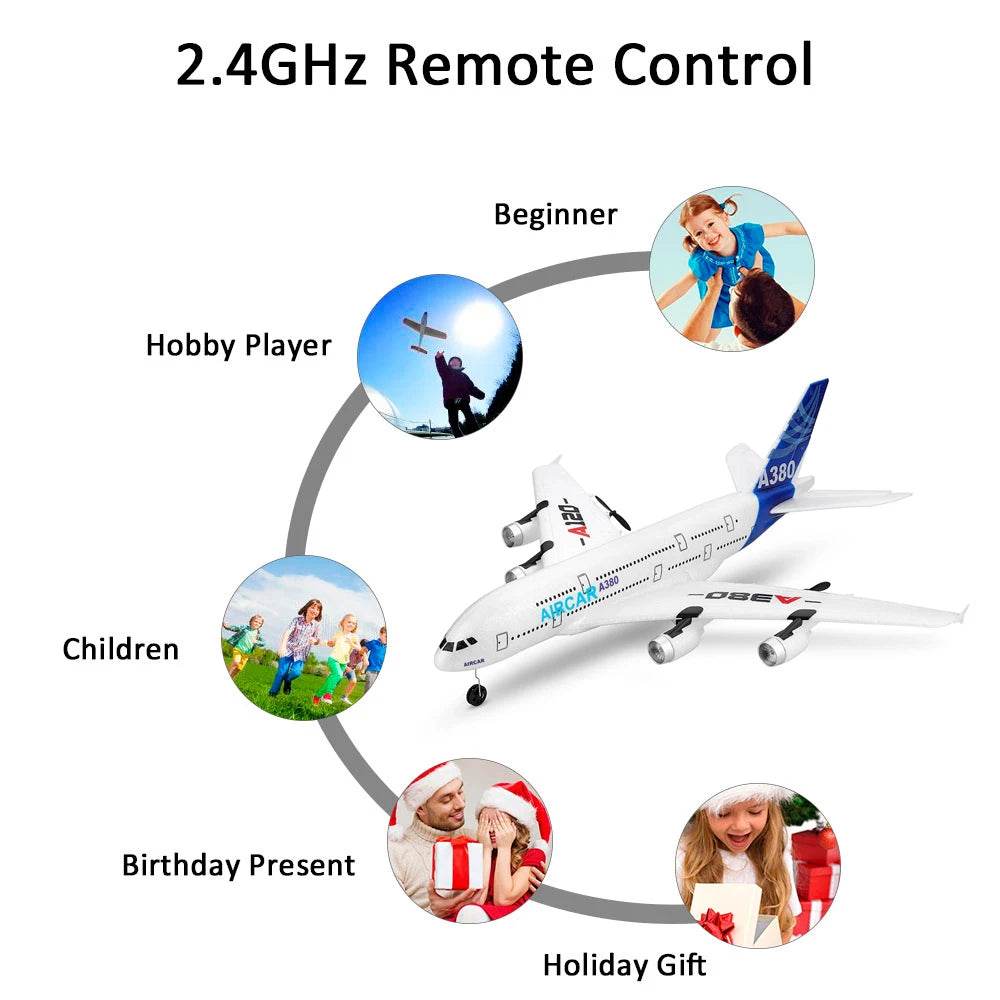 Wltoys XK A120 Aircar A380 Model Plane 3CH EPP RTF Airplane - ToylandEU