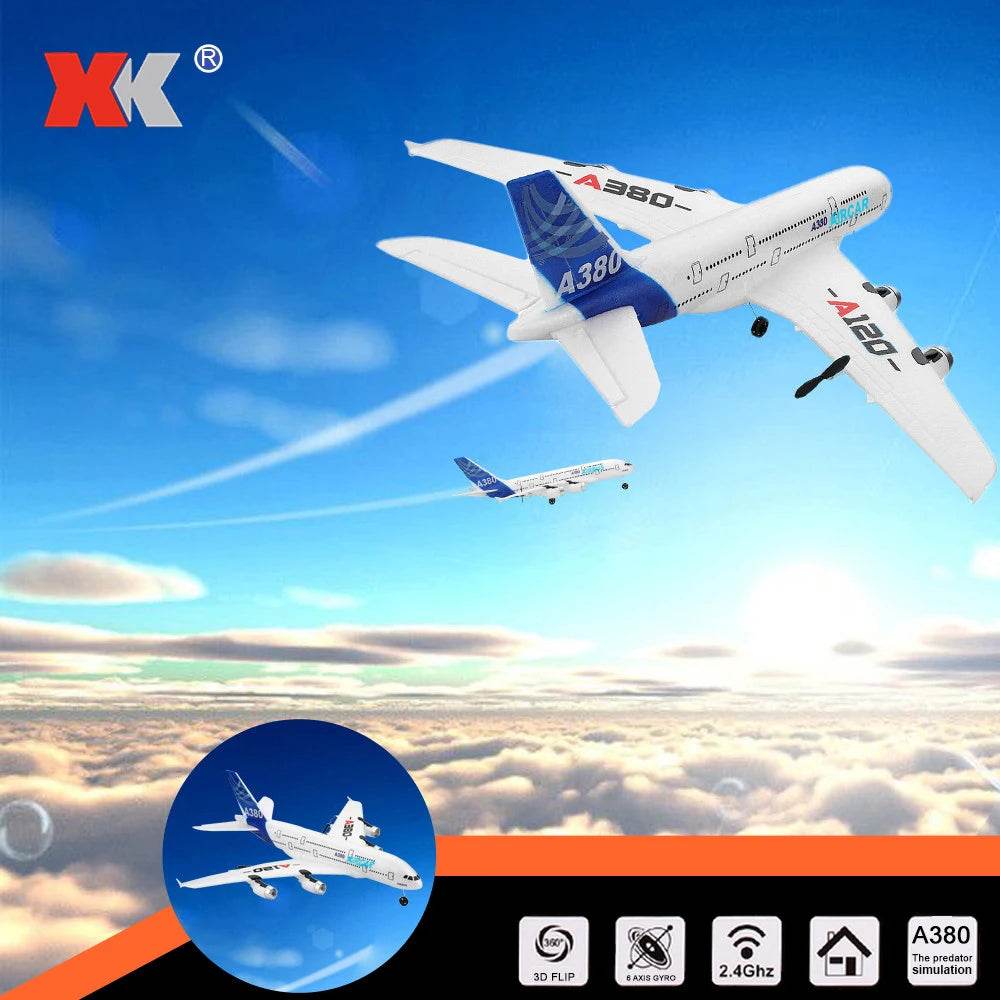 Wltoys XK A120 Aircar A380 Model Plane 3CH EPP RTF Plane - ToylandEU