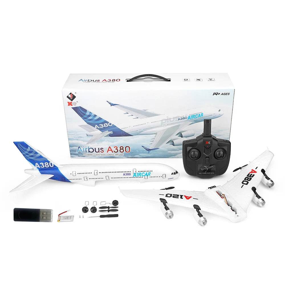 Wltoys XK A120 Aircar A380 Model Plane 3CH EPP RTF Plane - ToylandEU