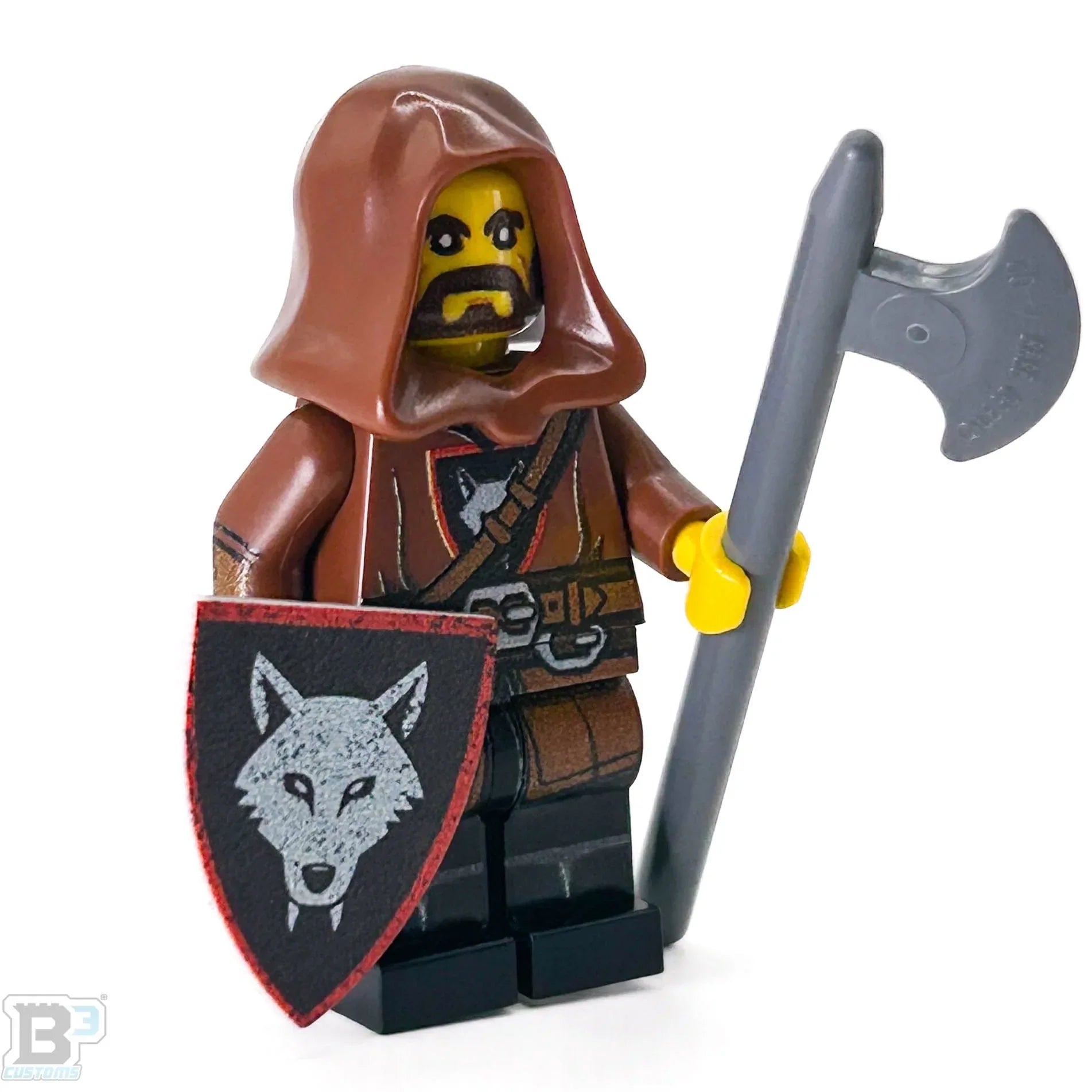 Custom Wolfpack Woodsman Figure Built From LEGO Parts Plastic Figure Compatible With LEGO System - ToylandEU