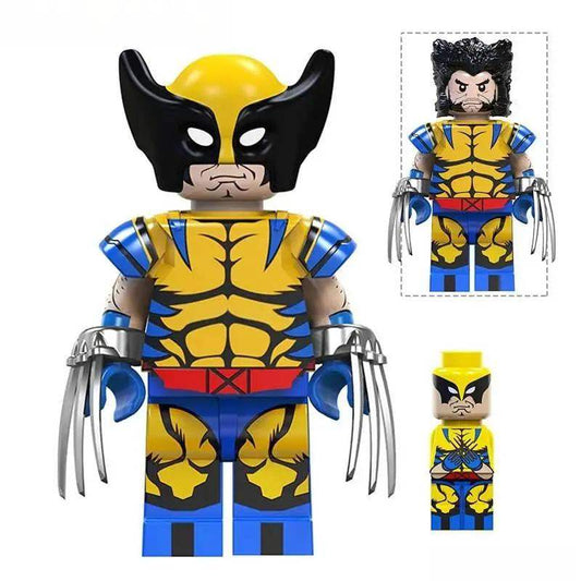  Wolverine X Men 97 Lego Minifigure Blue Yellow Iconic -  ToylandEU™
