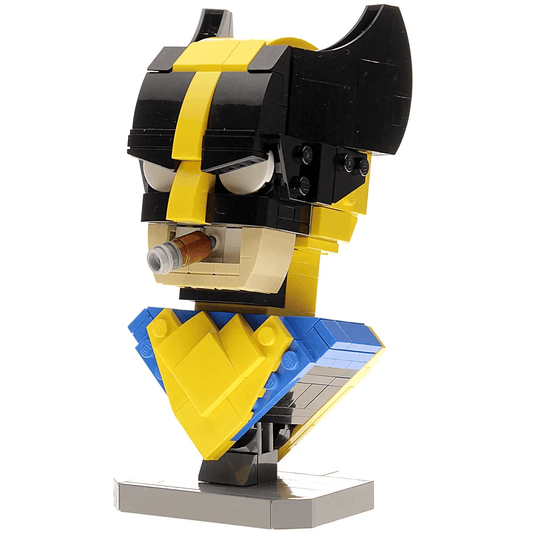  LEGO Wolverine Bust Kit 275 Bricks PDF Instructions -  ToylandEU™