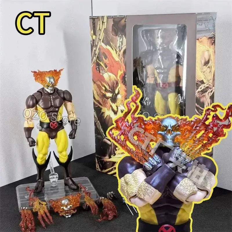 Wolverine Hellverine X Men Action Figure Premium Quality - ToylandEU