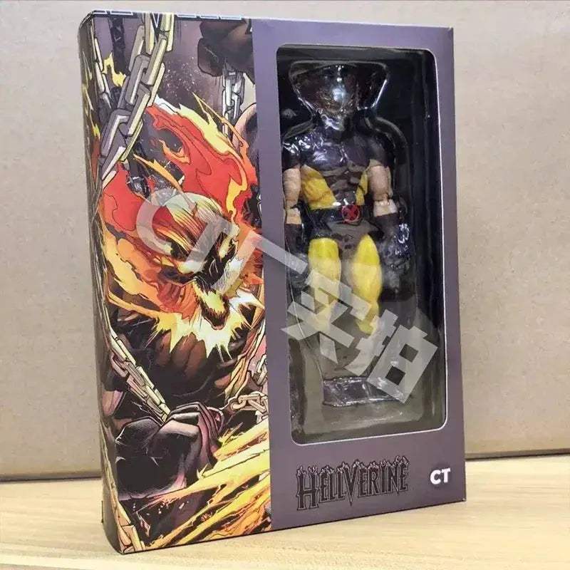 Wolverine Hellverine X Men Action Figure Premium Quality - ToylandEU