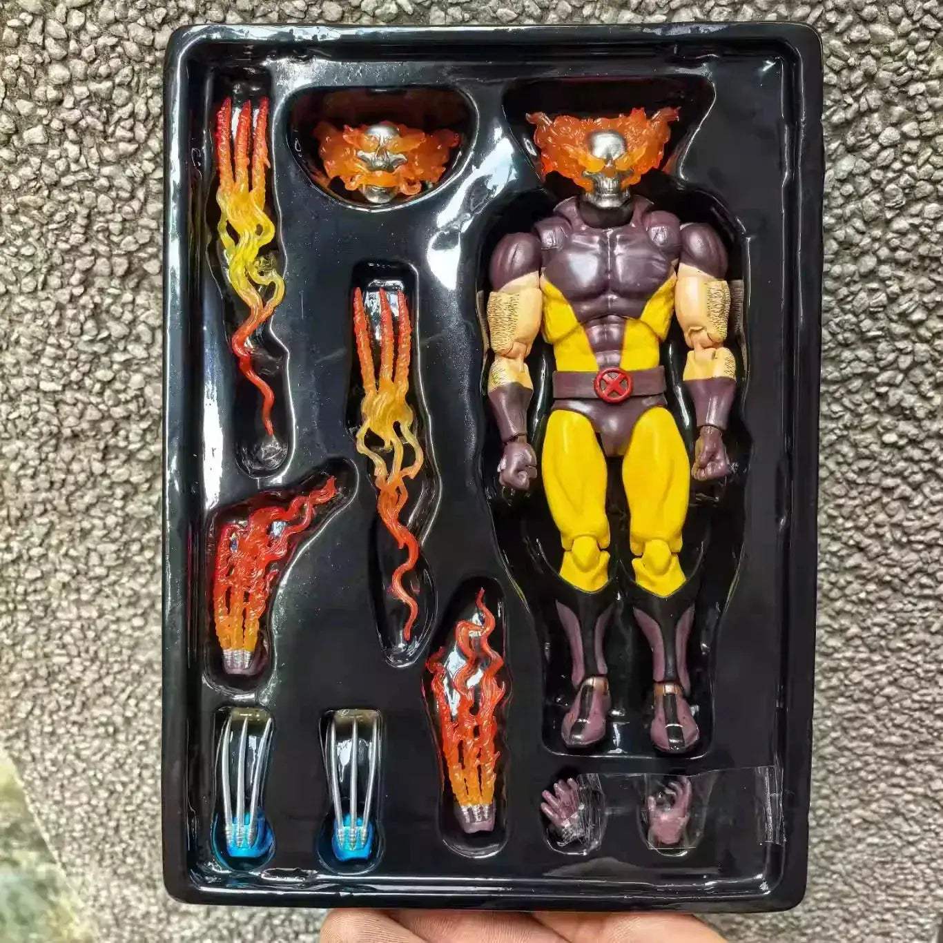 Wolverine Mafex 096 Hellverine Action Figure PVC Statue Collectible - ToylandEU
