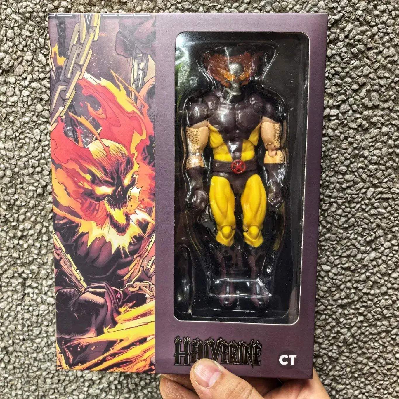 Wolverine Mafex 096 Hellverine Action Figure PVC Statue Collectible - ToylandEU