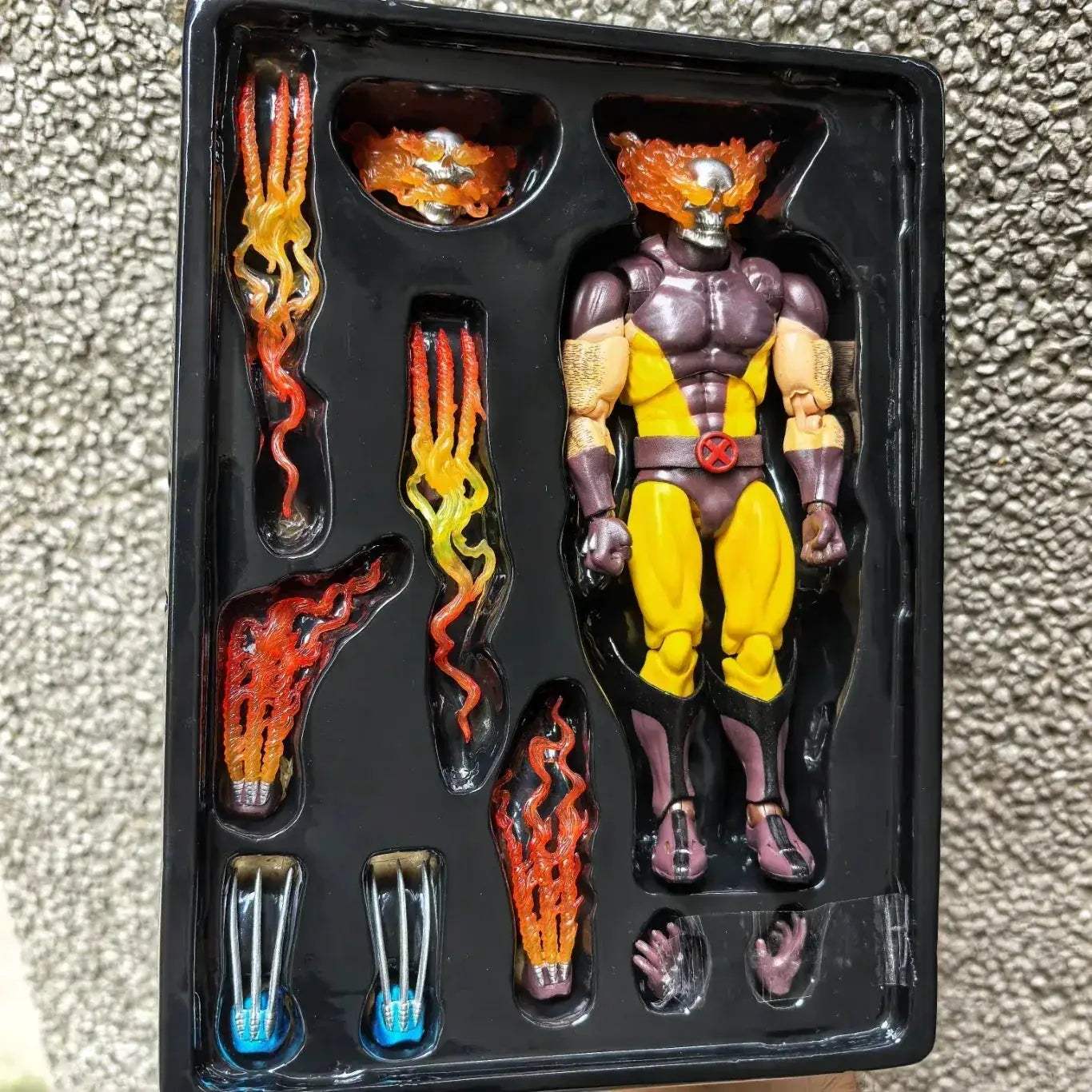 Wolverine Mafex 096 Hellverine Action Figure PVC Statue Collectible - ToylandEU