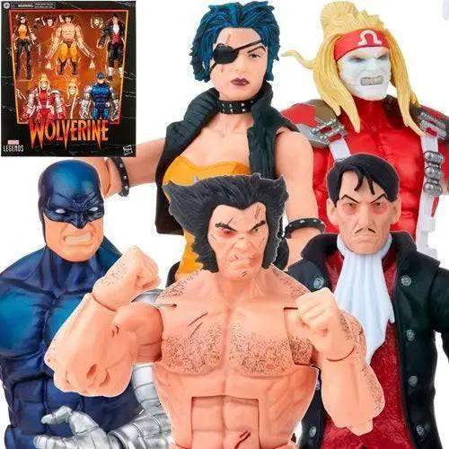 Marvel Legends Wolverine 6Inch Action Figure 5Pack Includes Classic Figures - ToylandEU