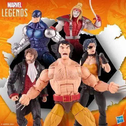 Marvel Legends Wolverine 6Inch Action Figure 5Pack Includes Classic Figures - ToylandEU