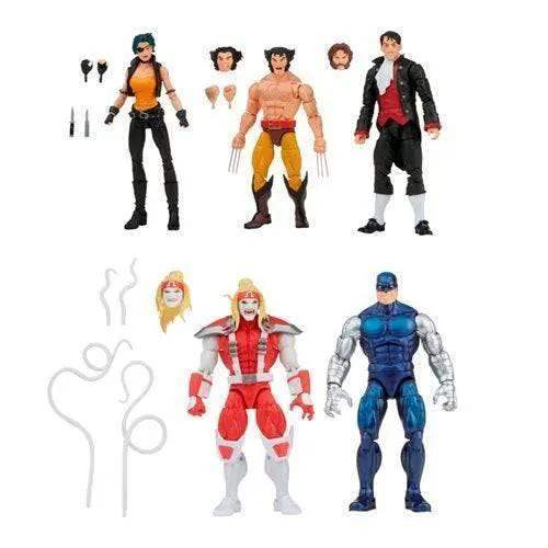 Marvel Legends Wolverine 6Inch Action Figure 5Pack Includes Classic Figures - ToylandEU