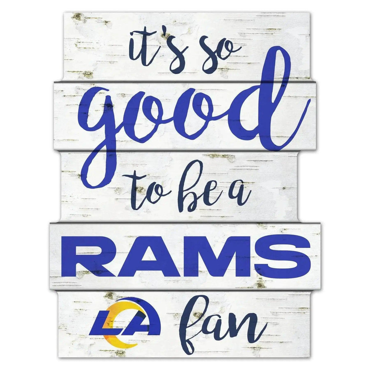  Los Angeles Rams Wooden Sign 11x14 Good To Be A Fan -  ToylandEU™