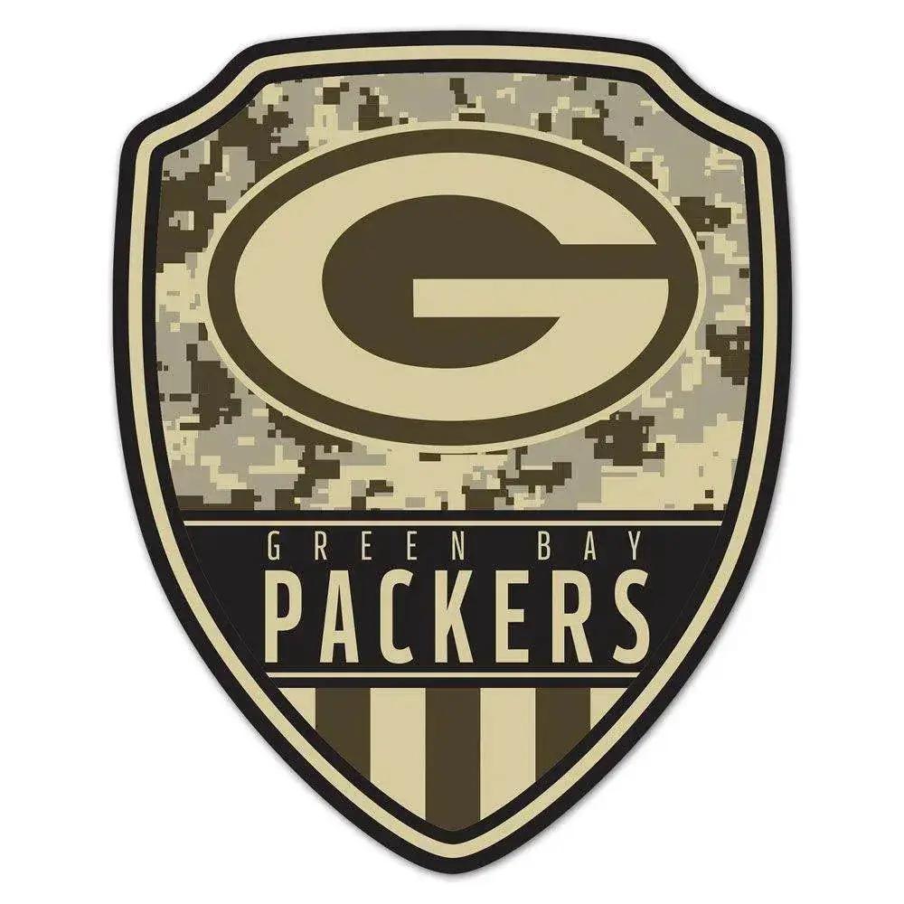  Green Bay Packers Wood Sign Shield Shape 11x14 Indoor Decor -  ToylandEU™