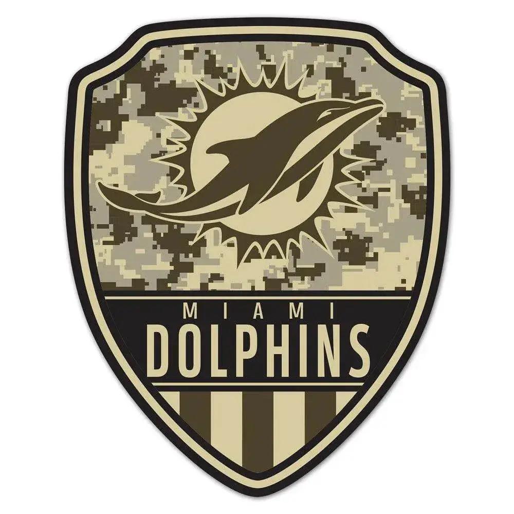  Miami Dolphins Wood Sign 11x14 Shield Shape Vintage -  ToylandEU™