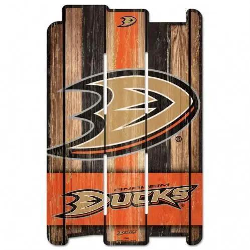  Anaheim Ducks 11x17 Wood Fence Sign Retro Whitewash -  ToylandEU™
