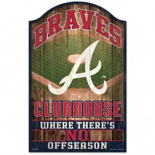  Atlanta Braves 11x17 Wood Sign For Fan Cave Indoor Decor -  ToylandEU™