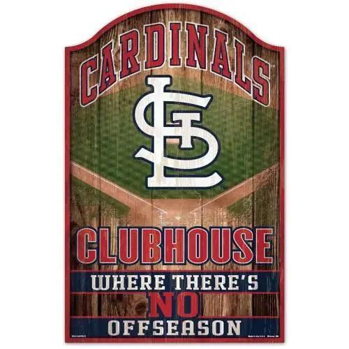  St Louis Cardinals 11x17 Wood Sign Fan Cave Design -  ToylandEU™