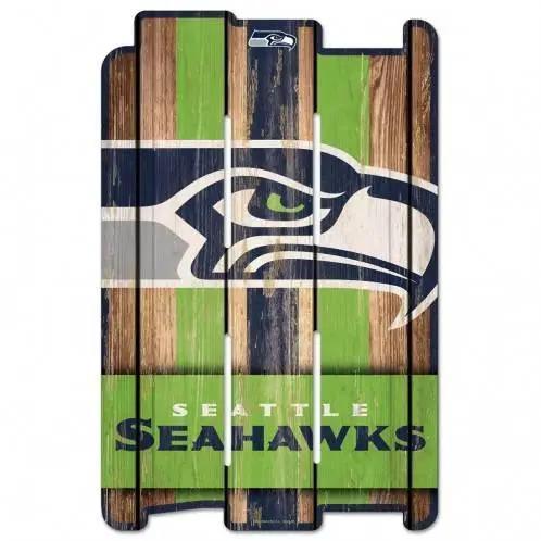  Seattle Seahawks Wood Fence Style Sign 11x17 Inches -  ToylandEU™