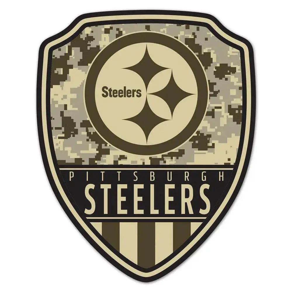  Pittsburgh Steelers Wood Sign Shield 11x17 Indoor Decor -  ToylandEU™