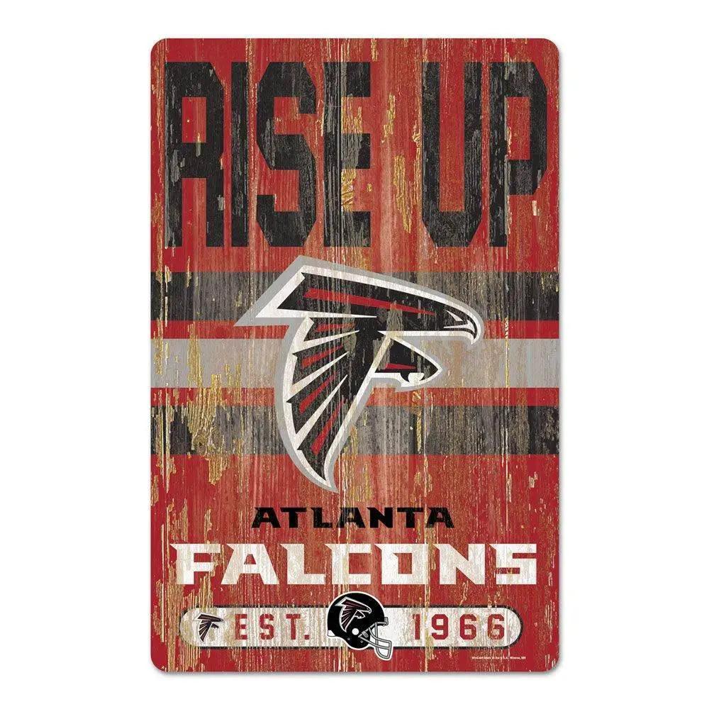  Atlanta Falcons 11x17 Wood Slogan Sign Wincraft Edition -  ToylandEU™