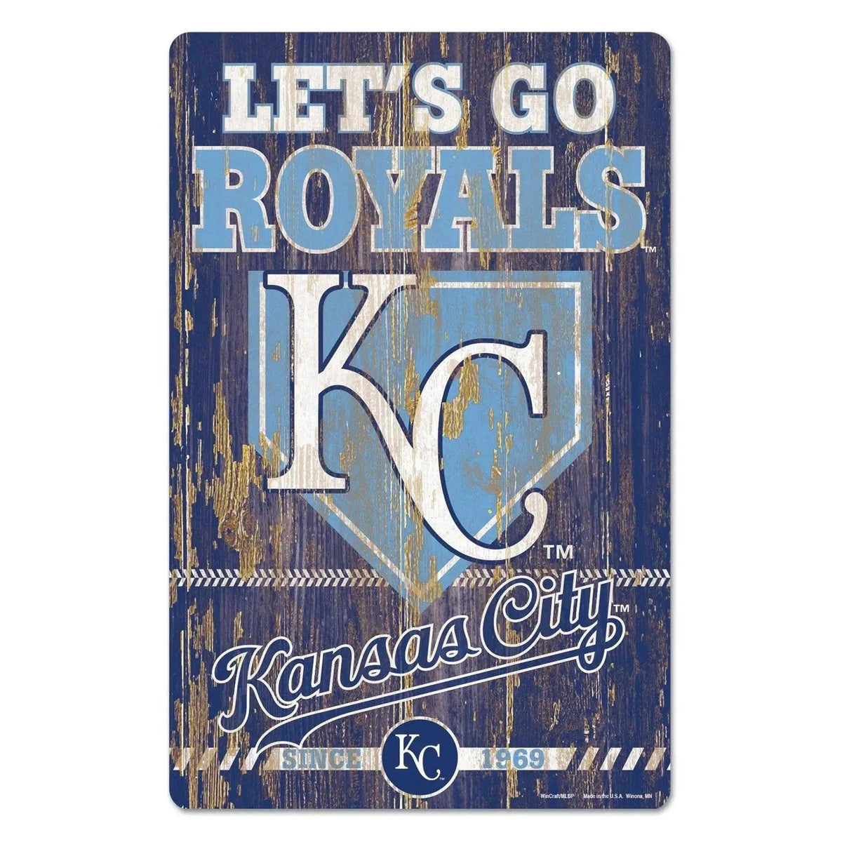  Kansas City Royals 11x17 Wood Slogan Sign by Wincraft -  ToylandEU™